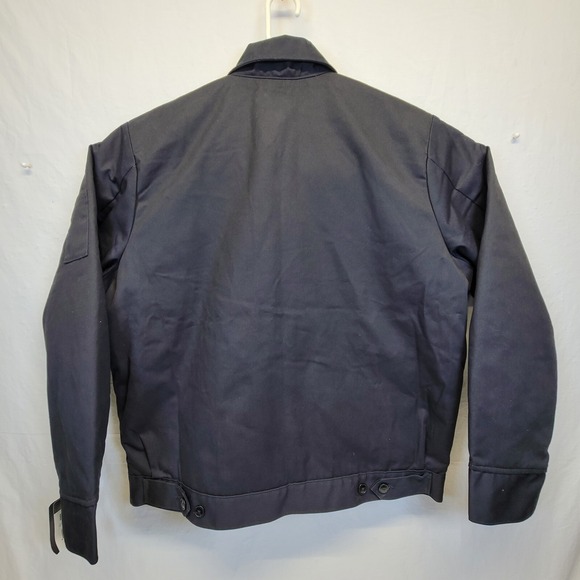Dickies Insulated Eisenhower Front-Zip Black Jacket - Picture 2 of 10